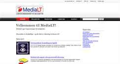 Desktop Screenshot of medialt.no